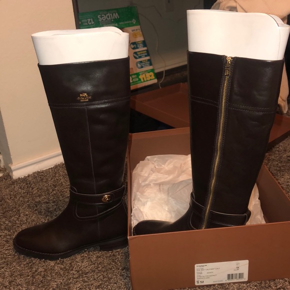 Coach riding boots - Picture 1 of 1